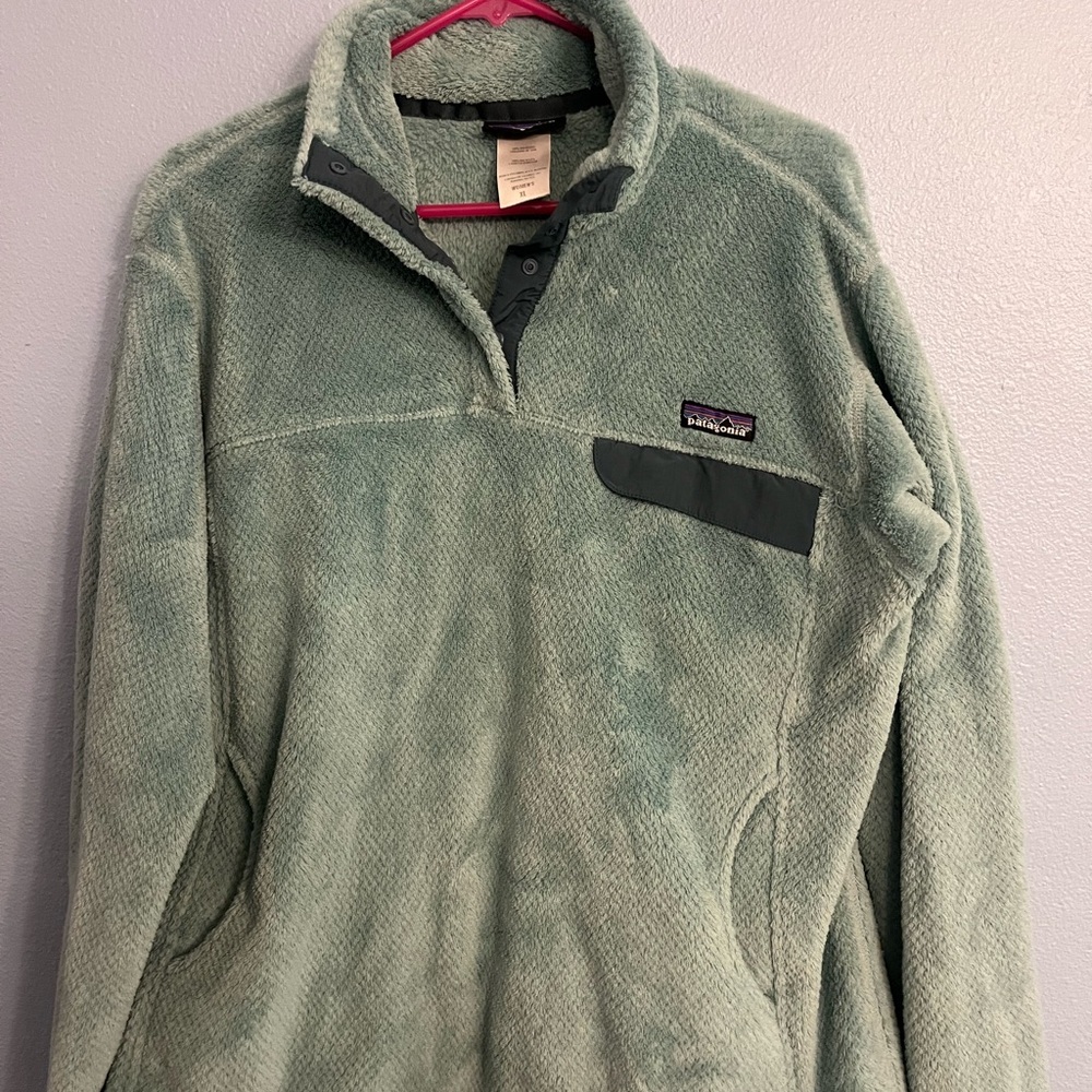 Patagonia Teal Fleece Jacket
